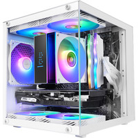 CAJA MINITORRE MICROATX MCCUBE BLANCO MARS GAMING