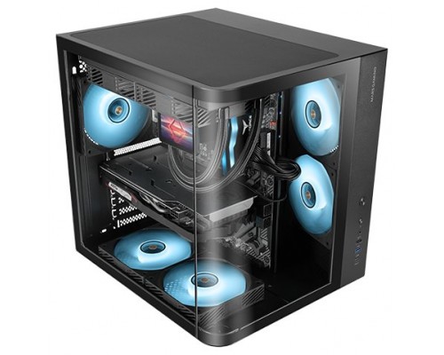 CAJA SEMITORRE ATX MC-CURV NEGRO MARS GAMING