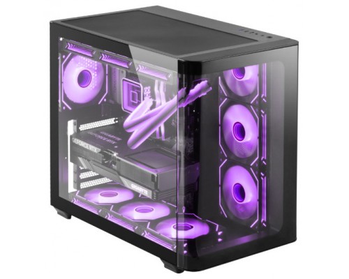 CAJA SEMITORRE ATX MC-FUSION ARGB NEGRO MARS GAMING