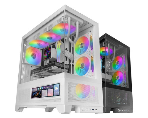 CAJA SEMITORRE ATX MC-LCDX BLANCO MARS GAMING-AA28 CAJA SEMITORRE ATX MC-LCDX BLANCO MARS GAMING