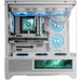 CAJA SEMITORRE ATX MC-LCDX BLANCO MARS GAMING-AA28 CAJA SEMITORRE ATX MC-LCDX BLANCO MARS GAMING