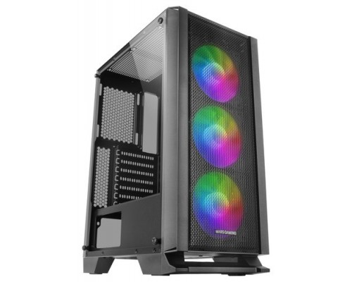 CAJA SEMITORRE ATX MC-LCDX NEGRO MARS GAMING
