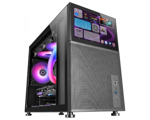 CAJA MINITORRE MICROATX MCLCD NEGRO MARS GAMING