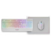 KIT COMBO PACK 3EN1 RGB MCP124 BLANCO MARS GAMING