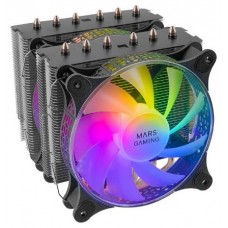 VENTILADOR UNIVERSAL A-RGB MCPU-XT NEGRO MARS GAMING