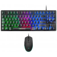 KIT COMBO PACK 3EN1 RGB MCPWTKL NEGRO MARS GAMING