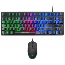 KIT COMBO PACK 3EN1 RGB MCPWTKL NEGRO MARS GAMING