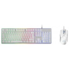 KIT COMBO PACK 3EN1 RGB MCPWTKL BLANCO MARS GAMING
