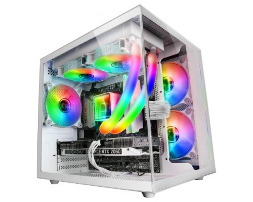 CAJA MICROATX MCVIEW BLANCO MARS GAMING