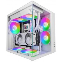 CAJA SEMITORRE ATX MCV-ONE FRGB BLANCO MARS GAMING