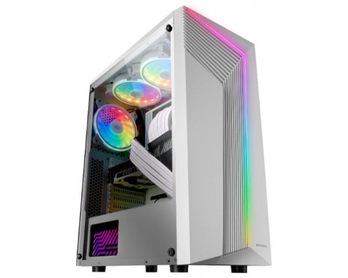 CAJA SEMITORRE ATX MCX7 ARGB BLANCO MARS GAMING