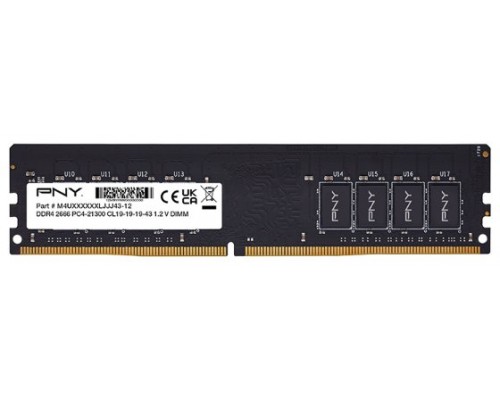 DDR4 16 GB 2666 Mhz. BULK PNY