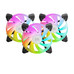MARS GAMING Ventilador MF3A 120MM 3IN1 ARGB Negro-IA2 MARS GAMING Ventilador MF3A 120MM 3IN1 ARGB Negro