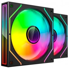 KIT 2 VENTILADORES AUXILIAR MF-3D PROX2R NEGRO MARS GAMING
