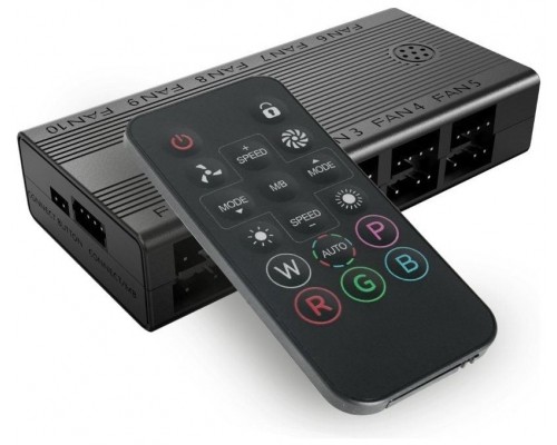 CONTROLADORA HUB A-RGB MF-HUB NEGRO MARS GAMING