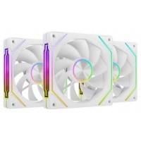 KIT 3 VENTILADORES AUXILIAR MF-LINKFINITY 2R BLANCO MARS GAMING