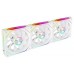 KIT 3 VENTILADORES AUXILIAR MF-LINKFINITY 2R BLANCO MARS GAMING