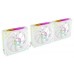 KIT 3 VENTILADORES AUXILIAR MF-LINKFINITY 2 BLANCO MARS GAMING