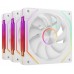 KIT 3 VENTILADORES AUXILIAR MF-LINKFINITY 2 BLANCO MARS GAMING