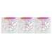 KIT 3 VENTILADORES AUXILIAR MF-LINKFINITY 2 BLANCO MARS GAMING