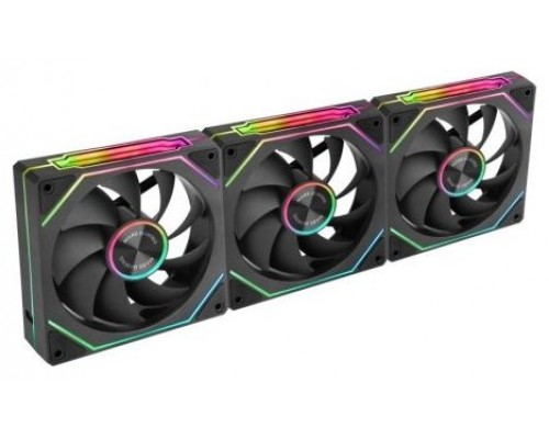KIT 3 VENTILADORES AUXILIAR MF-LINKFINITY 2 NEGRO MARS GAMING