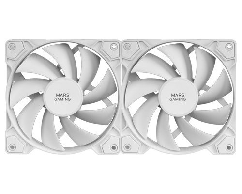 Ventilador mars gaming mfpwmx2w 2 x-MR1 Ventilador mars gaming mfpwmx2w 2 x