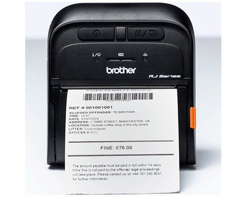 Impresora tickets portatil brother rj3035b 16mb