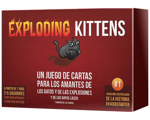Juego mesa exploding kittens pegi 7-MR3 Juego mesa exploding kittens pegi 7