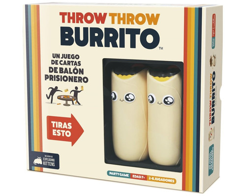 Juego mesa asmodee throw throw burrito-MR4 Juego mesa asmodee throw throw burrito