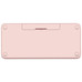Teclado logitech k380 multi - device bluetooth rosa-MR14 Teclado logitech k380 multi - device bluetooth rosa