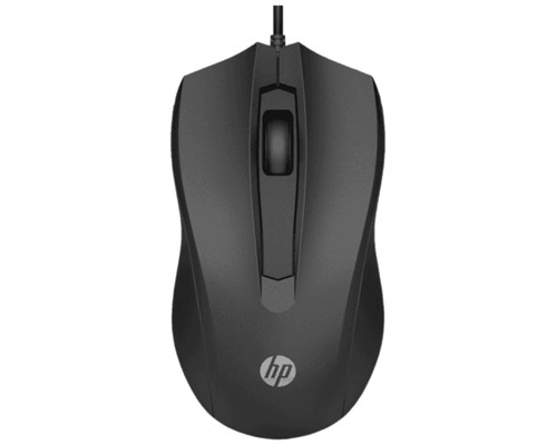 Raton cable hp 100 usb negro-MR3 Raton cable hp 100 usb negro