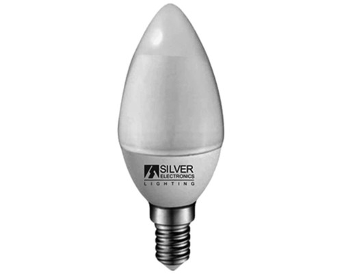 Bombilla led eco silver electronics vela