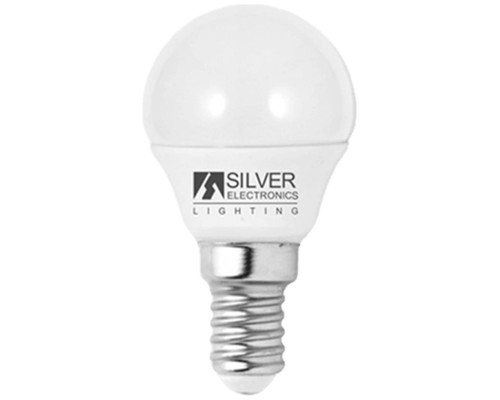 Bombilla led silver electronic eco esferica