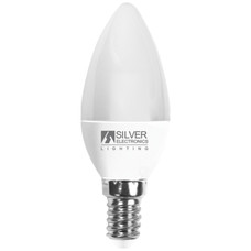 Bombilla led decorativa silver electronic vela-MR1 Bombilla led decorativa silver electronic vela