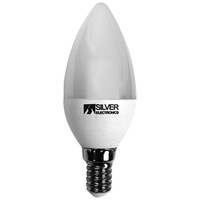 Bombilla led decorativa silver electronic vela-1MR Bombilla led decorativa silver electronic vela