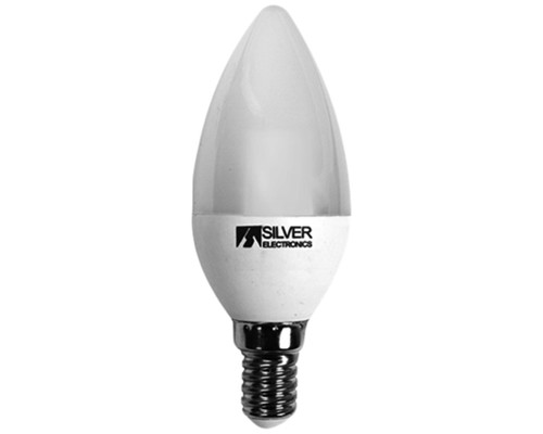 Bombilla led decorativa silver electronic vela-MR1 Bombilla led decorativa silver electronic vela