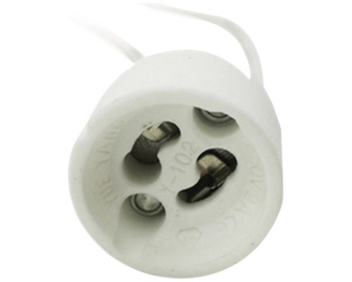 Porta lamparas silever electronics casquillo gu10-MR4 Porta lamparas silever electronics casquillo gu10