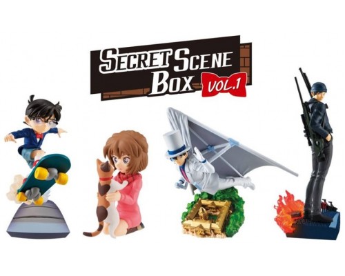 Minifiguras megahouse detective conan secret scene box vol. 1