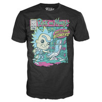 Camiseta funko series tv rick &-2MR Camiseta funko series tv rick &