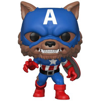 Funko pop marvel capitan america capwolf-2MR Funko pop marvel capitan america capwolf