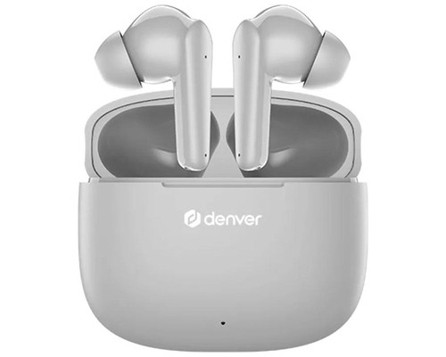 AURICULARES BLUETOOTH DENVER TWE48GR INALAMBRICOS GRIS