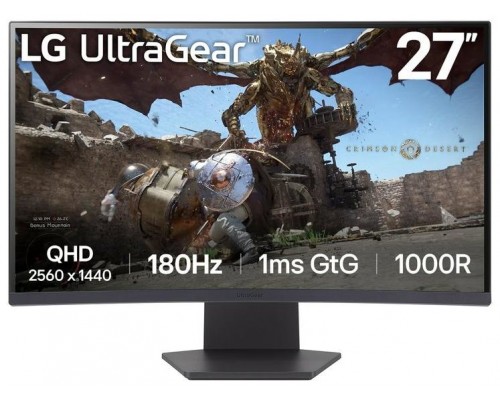 MONITOR LG 27GS60QC-B 27" HDMI X2 GAMING