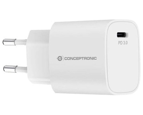 Cargador pared conceptronic althea14w blanco-MR6 Cargador pared conceptronic althea14w blanco