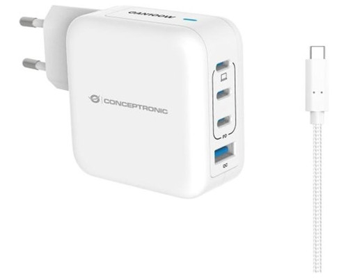 Cargador pared conceptronic althea18w 100w +-MR12 Cargador pared conceptronic althea18w 100w +