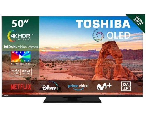 TOSHIBA TV 50"50QV3463DG UHD QLED SMART TV PEANA