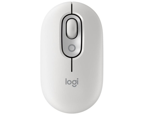 Raton inalambrico logitech pop mouse blanco-MR8 Raton inalambrico logitech pop mouse blanco