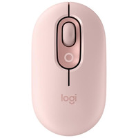 Raton inalambrico logitech pop mouse rosa-8MR Raton inalambrico logitech pop mouse rosa