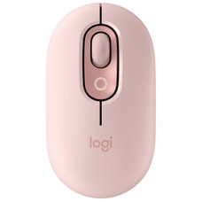 Raton inalambrico logitech pop mouse rosa-MR8 Raton inalambrico logitech pop mouse rosa