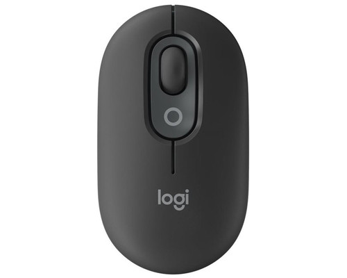 Raton inalambrico logitech pop mouse grafito