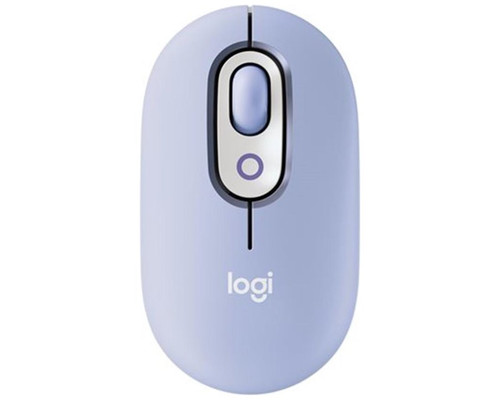 Raton inalambrico logitech pop mouse lila-MR8 Raton inalambrico logitech pop mouse lila